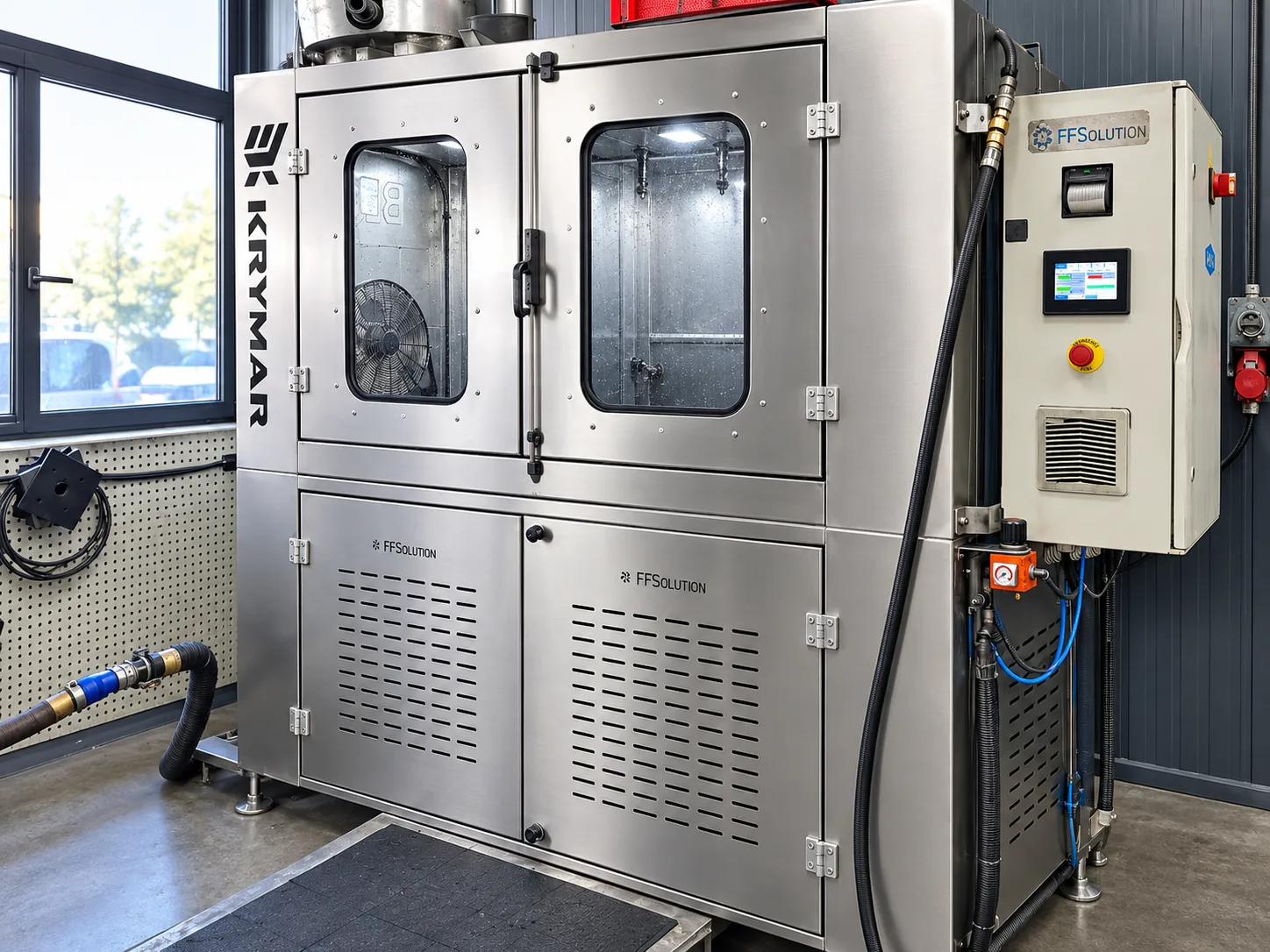 maszyna do czyszczenia dpf ffsolution z komora suszenia